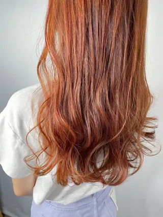 ロング カラー ヘアアレンジ Hatanaka Airiのヘアスタイル