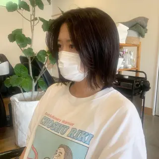 ショート コウノス マサコのヘアスタイル