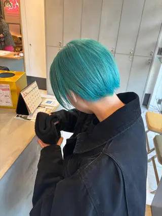 ショート ️🩵RINKA/ 艶color🩵のヘアスタイル