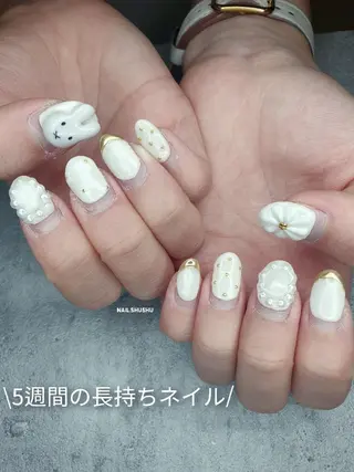 ネイル 3dパーツ/流行り 👧shushu❤️のネイルデザイン