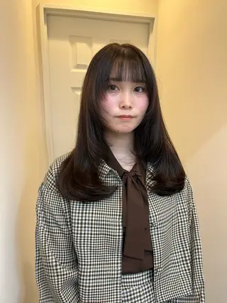 ロング yuka/ロング/ レイヤーカットモデルのヘアスタイル