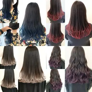 ロング カラー 無料カットモデル募集 スタイリスト石井大夢のヘアスタイル