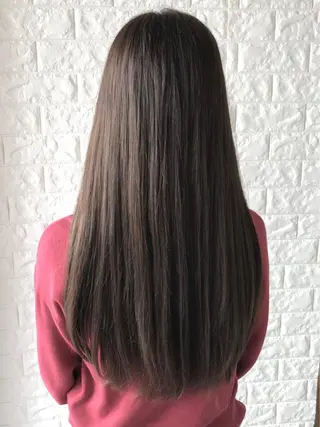 ロング カラー エイジングケア特化 美容師✂️山崎竜二のヘアスタイル