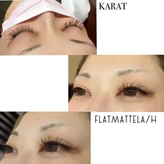 マツエク・マツパ ★KAEDE★伊勢崎 【KARAT】のマツエク・マツパデザイン