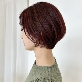 ショート レイヤー/ショート 東実桜のヘアスタイル