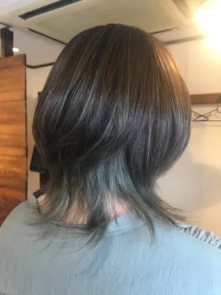 ミディアム カラー Ray hair 春日部のヘアスタイル