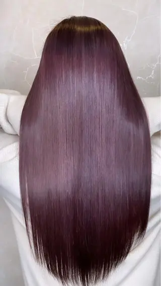 ロング カラー ヘアアレンジ FONS 🤍yurika🤍のヘアスタイル