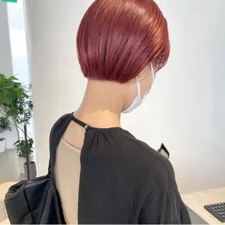 ショート カラー 似合わせカット🫧/ パーマ🥇/KIBEのヘアスタイル