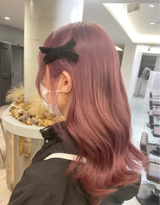 ロング ♡似合わせハイトーン ♡maiのヘアスタイル
