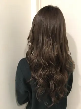 ロング カラー 🌈評価No.1🌈 艶髪カラー❌エクステのヘアスタイル