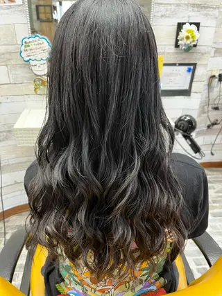 ロング 大坪 拓斗のヘアスタイル