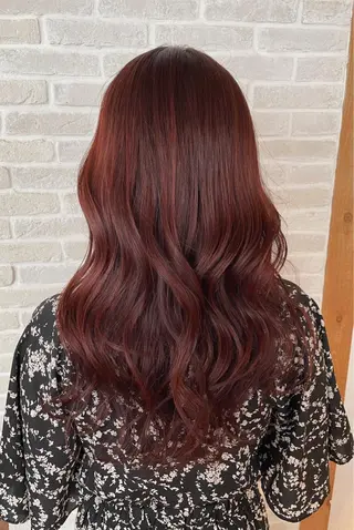セミロング 🧡/艶髪/桑原 拓也/ショート/🧡のヘアスタイル