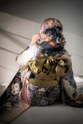 ロング ヘアアレンジ Mikazuki オーナーTeradaのマツエク・マツパデザイン