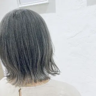 ミディアム 艶髪/透け感カラー /RYOのヘアスタイル