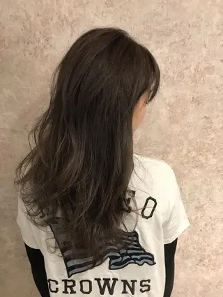 ミディアム カラー 髪質改善/美髪ケア ✨岡野右京のヘアスタイル