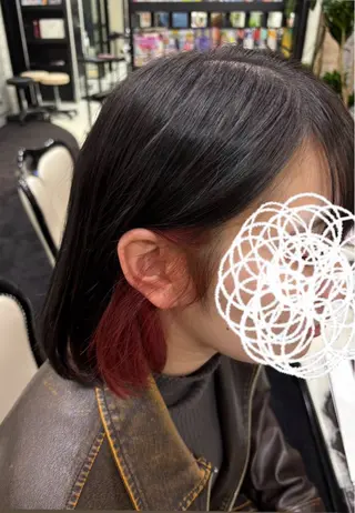 カラー EARTH/A 山根　彩夏のヘアスタイル