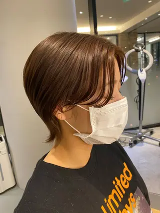 ショート unopulir 景山　凌のヘアスタイル