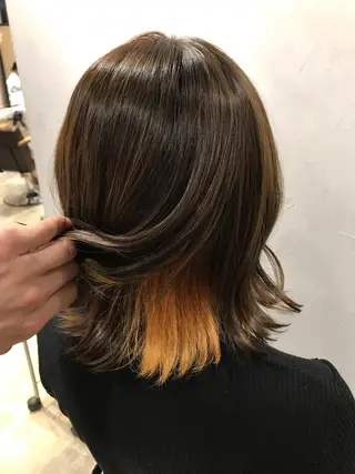 ショート カラー 江畑 匠 新宿三丁目 徒歩30秒⭐️のヘアスタイル