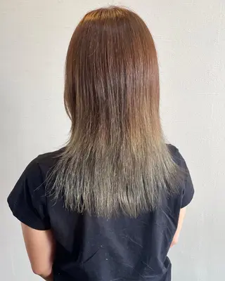 セミロング カラー 𝘒𝘺𝘰𝘬𝘢 🌿のヘアスタイル