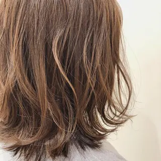 ミディアム カラー 【髪質改善】 梅田　聡のヘアスタイル