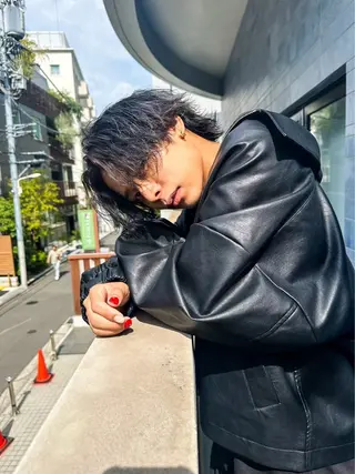 パーマ メンズ 毛流れ/シャドウ 🇰🇷AYATOのヘアスタイル