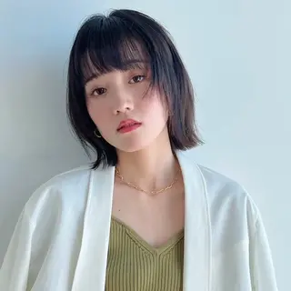 ミディアム TRICCA 銀座所属・奏羽　"メンズ ・パーマ・ショート"のヘアスタイル