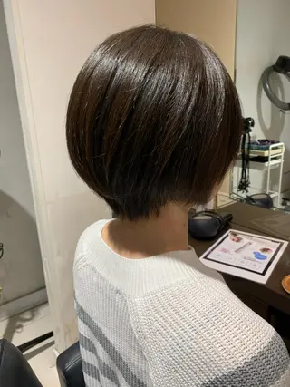 ショート CHAINON 近鉄奈良店のヘアスタイル
