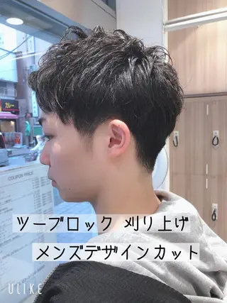 ショート ヘアアレンジ メンズ メンズパーマ特化/ メッシュ/薫/店長のヘアスタイル