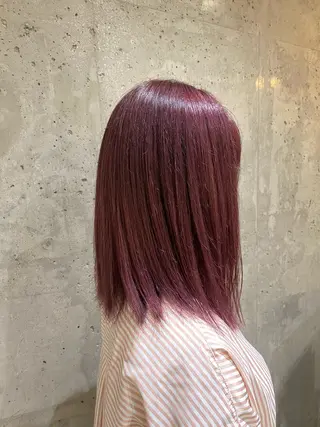 カラー カットモデル 花穂のヘアスタイル