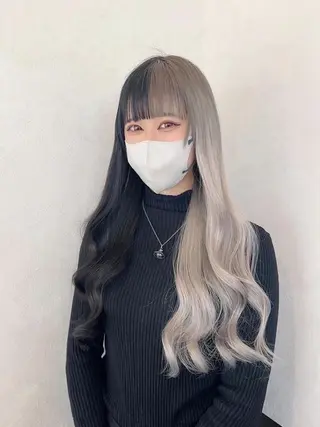 カラー 🖤複雑履歴ブリーチ Mizuki 🖤のヘアスタイル