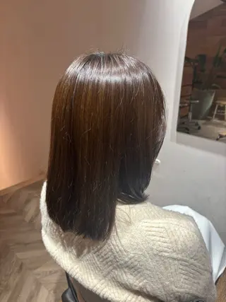 ミディアム 咲月/似合わせカット /ボブ/ショートのヘアスタイル
