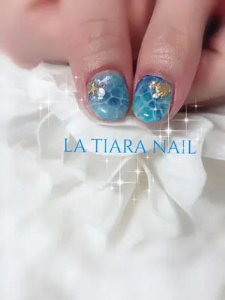ネイル Blue bird  nailのネイルデザイン