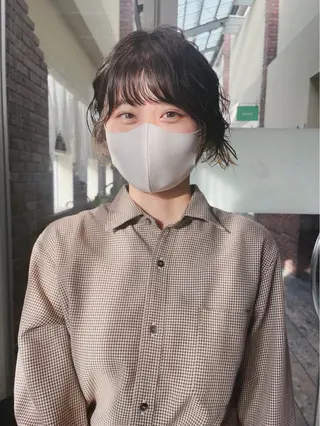 ショート カラー パーマ ooit 【オーイット】のヘアスタイル