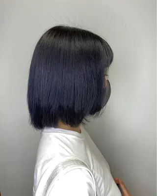 ミディアム カラー ヘアアレンジ 川上 麻梨阿のヘアスタイル