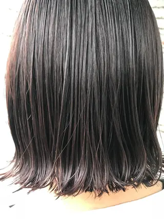 ミディアム 代官山 ボブヘアーのヘアスタイル