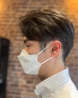 ショート カラー パーマ ヘアアレンジ メンズ キッズ ネイル マツエク・マツパ アイブロウ 久木原 ゆりのヘアスタイル