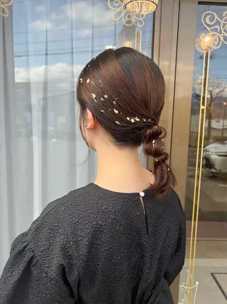 ミディアム ヘアケアソムリエ MIKUのヘアスタイル