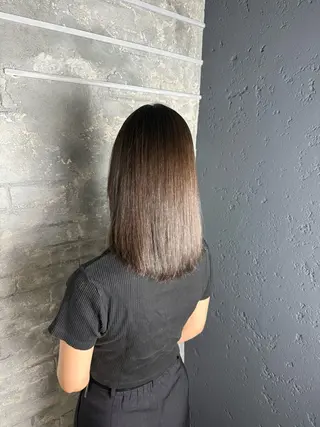 セミロング カット モデル募集🫧采夏のヘアスタイル