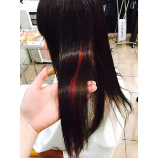 ロング レイヤーカット 川田くるみのヘアスタイル