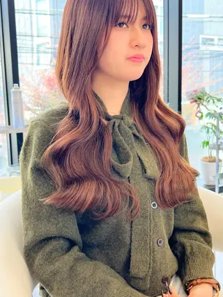 セミロング 原宿プルエク1位‼️ 口コミ⭐️5✨Kaiのヘアスタイル