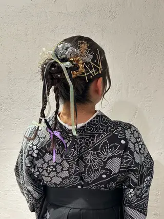 ヘアアレンジ 🦋Misaki🦋 メンズパーマ/着付けのヘアスタイル