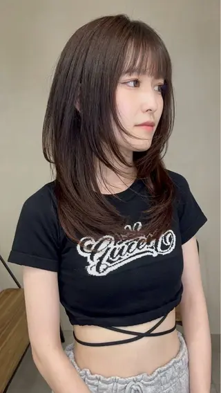 セミロング 🏁片倉 玲旺🏁のヘアスタイル