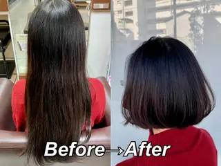 ミディアム 🫧艶髪カラー🫧 森本くるみのヘアスタイル