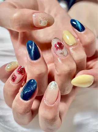 ネイル Horie 雪のネイルデザイン