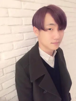 ショート カラー メンズ 金子 卓磨のヘアスタイル
