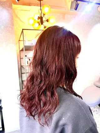 カラー 池田 真衣のヘアスタイル