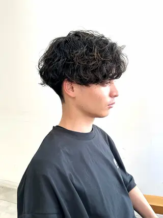 パーマ キッズ メンズパーマ/新宿/ サイカショウイチのヘアスタイル