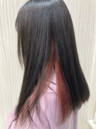 ロング カラー 永倉 はるかのヘアスタイル