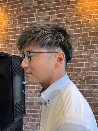 ショート メンズ 久木原 ゆりのヘアスタイル