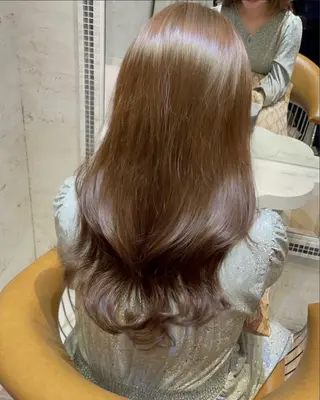ロング 艶髪カラー🫧 髪質改善🪽あいとのヘアスタイル